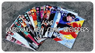 ASMR 📦 unboxing new comics✨ [upl. by Litch660]