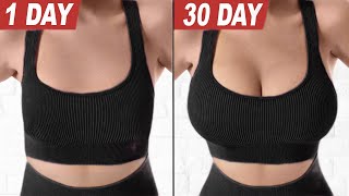 Lift amp Increase Breast Size Workout In 14 Days DO AT HOME [upl. by Brucie]