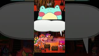 King Bowser VS Lord Krump  papermariothethousandyeardoor vtuber frogtuber bowser [upl. by Notlrahc]