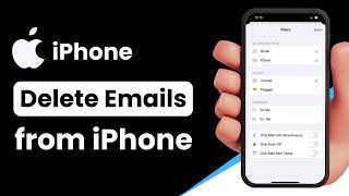 How to Delete Emails from iPhone [upl. by Nauquf268]