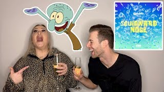 CUPCAKKE quotSQUIDWARD NOSEquot REACTION  EXTRA ERIC [upl. by Haymes963]