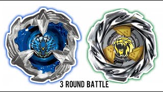 Phoenix Wing 580H vs Leon Crest 760GN  Beyblade X Battle 3 Rounds [upl. by Mallin19]