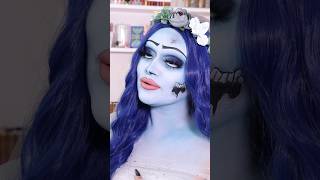 Corpse bride 👰🏽‍♀️🩵🫶🏼 halloweenmakeuplook corpsebride halloweencostume halloween makeup [upl. by Schwing464]