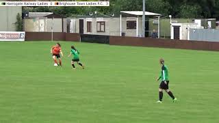 Harrogate Railway Ladies v Brighouse Town Ladies F C 19072015 [upl. by Lymn]