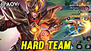 AOV  VOLKATH GAMEPLAY  HARD GAME  ARENA OF VALOR LIÊNQUÂNMOBILE ROV [upl. by Hortensa702]