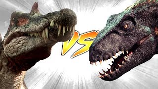 SPINOSAURUS VS INDORAPTOR Who Would Win [upl. by Illa]