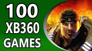 Top 100 Xbox 360 Games Alphabetical Order [upl. by Aizahs]