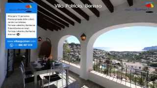 Villa Patricia  Benissa Costa Blanca [upl. by Miun]