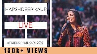 Harshdeep Kaur LIVE performance at Mela Phulkari [upl. by Malcah]