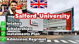 UNLOCK University of Salford SecretsIntakes Scholarship  Admission Requirements amp More Watch now [upl. by Marcel]