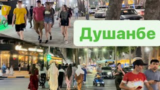 Night Walking Dushanbe таджикистан душанбе dushanbe tj tajikistan [upl. by Fasano]