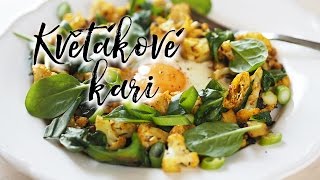 RECEPT  Květákové kari [upl. by Arlon]