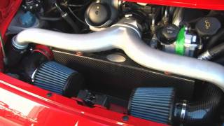 Porsche 997 Turbo 20062009  Fabspeed Carbon Fiber Air Intake  Overview [upl. by Blase]