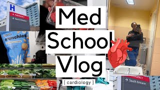 Day in the Life of a Medical Student  cardiology [upl. by Retsub808]