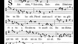 Missa IX Cum jubilo  Sanctus [upl. by Claire]