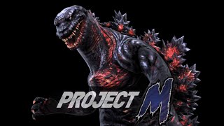 PROJECT M GODZILLA MOVESET SHOWCASE [upl. by Anawd]