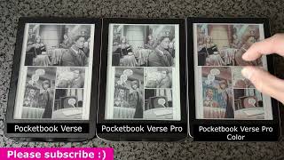 Pocketbook Verse  Pocketbook Verse Pro  Pocketbook Verse Pro Color There Can Be Only One [upl. by Ahsiel]