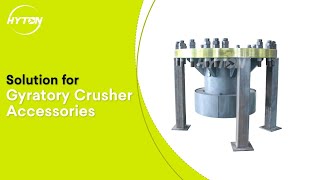 CG820 Gyratory Crusher Part Hydraulic Cylinder Assembly [upl. by Nlocnil]