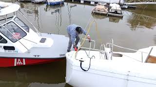 Glimpse 1 Sailboat Owner Missed The Last WaterWindow For The Season [upl. by Edorej]