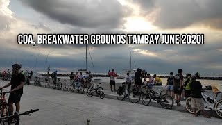 Tambay at COA Breakwaters June 2020 fixie fixedgear fixedgearbike cycling rekta [upl. by Suelo]