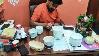 SANTOSH CROCKERY SHOP HAUZ RANI NEW DELHI [upl. by Cinimmod]