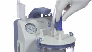 Medela Vario 18 with Reusable Collection System  Airway Suctioning [upl. by Coreen]