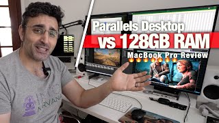 Parallels 20 REVIEW  128GB Virtual Machine vs M4 Max MacBook Pro 🔥 [upl. by Ylurt]