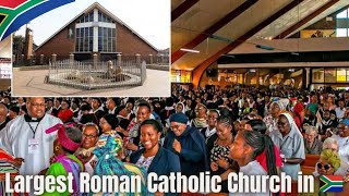 🇿🇦 South Africas Largest Catholic Church  Regina Mundi in Soweto✔️ [upl. by Narib]