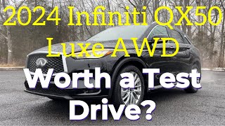 2024 Infiniti QX50 Luxe AWD [upl. by Glialentn]