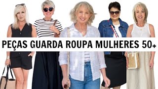 PEÇAS DO ARMÁRIO INTELIGENTE DA MULHER 50 [upl. by Hugh371]