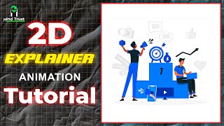 2D Explainer Animation Tutorial Video । 2d Explainer Tutorial । Mine Trust 2danimation tutorial [upl. by Iand]