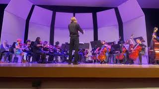 Danville High School orchestra 2022 [upl. by Inilam]