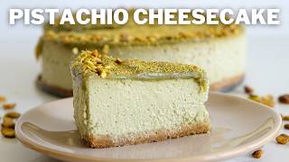 Pistachio Cheesecake Recipe [upl. by Jemie]