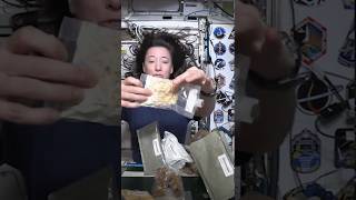 What Do Astronauts Eat in Space shorts viralshorts [upl. by Ttoille]