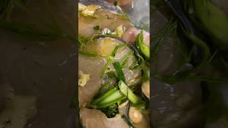 This is how I cook my Channel Catfish  Laotian Dish “Mok Pa” Steamed Fish [upl. by Anrapa]