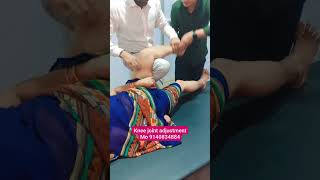 Chiropractic treatment for knee joint pain by dr suraj saroj mo9140834884 [upl. by Nitas]