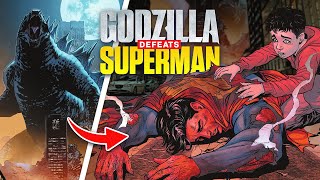 Godzilla Defeats Superman [upl. by Ateval424]