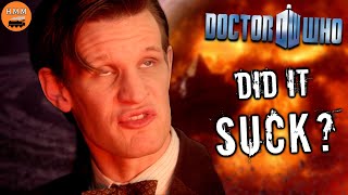 DID IT SUCK  Doctor Who THE RINGS OF AKHATEN REVIEW [upl. by Elleved]