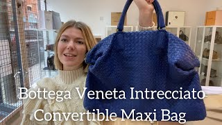 Bottega Veneta Intrecciato Maxi Convertible Bag [upl. by Dela]