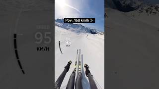 Quel est votre record de vitesse  Votre objectif pour cet hiver  ☃️⛷️🚀 speed ski insta360 [upl. by Rehposirhc]