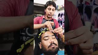 Hair parming for men  viral haircut  trending haircut  hair parming viral [upl. by Feldman333]