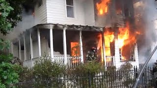 Stockton Fire Initial Attack PAR amp Shift To Defensive [upl. by Blockus]