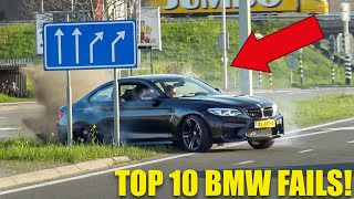 TOP 10 BMW FAILS LEAVING CARMEETS  Drift Fails Police [upl. by Ehrenberg]