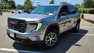 2024 GMC Acadia AT4 POV Test DriveReview [upl. by Nnyladnarb703]