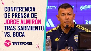 EN VIVO Jorge Almirón habla en conferencia de prensa tras Sarmiento vs Boca [upl. by Nodyarg730]