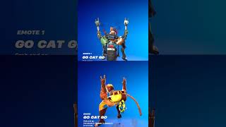 Fortnite MEOWTOOTH doing Built In Emotes and Funny Dances Part 1 [upl. by Aerdnod]