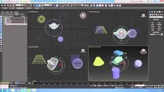 3ds Max 0205 Select and Rotate Tool [upl. by Kucik705]