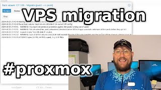 proxmox cluster migrate vps [upl. by Okiram]