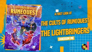 Cults of RuneQuest The Lightbringers  First Look and PageThrough [upl. by Revlys]