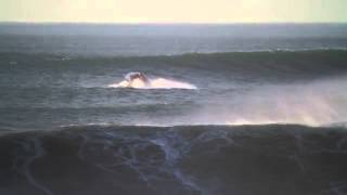 Incredible footage of a boat challenging the huge waves in San Francisco [upl. by Nima]